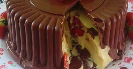 Giant strawberry candy