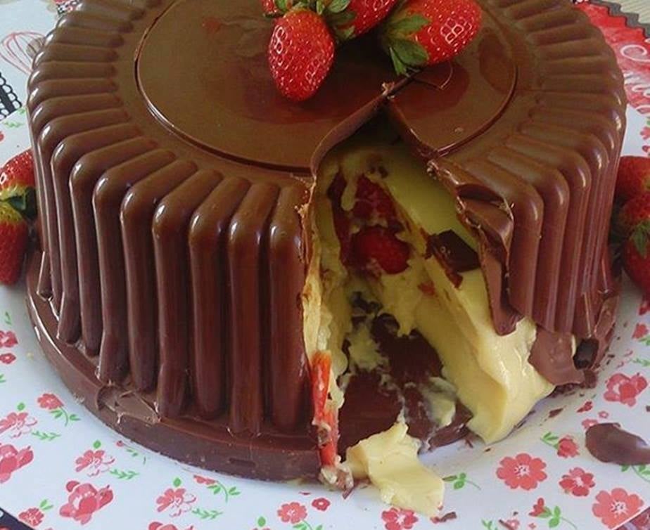 Giant strawberry candy