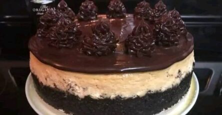 His baileys irish cream cheesecake