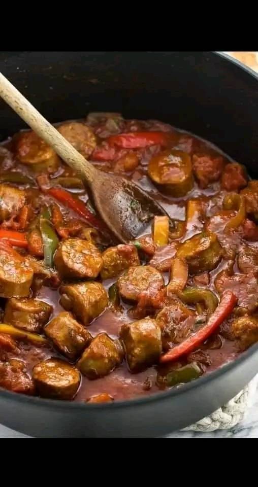Italian sausage and peppers