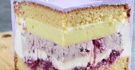 Lemon blueberry chesse cake