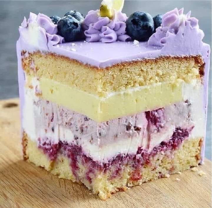 Lemon blueberry chesse cake