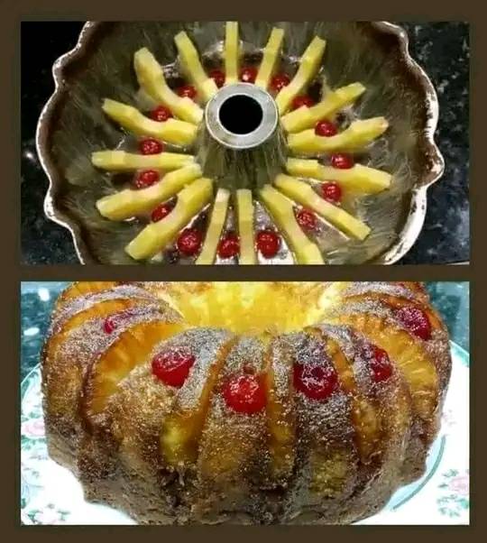 Pineapple upside down