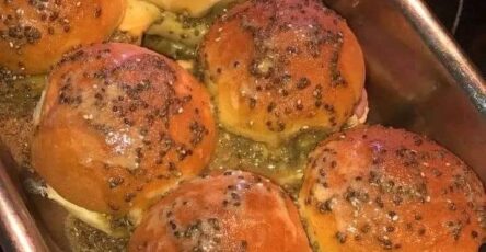 Poppy seed ha andcheese