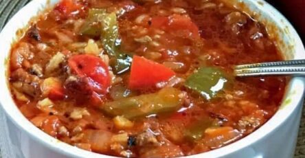 Stuffed pepper soup