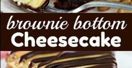 Brownie bottom cheese cake