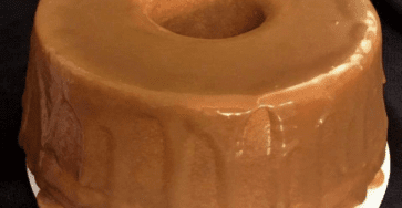 Caramel pound cake