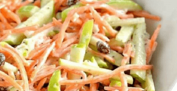 Carrot apple slaw