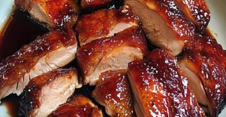 Char siu chicken roast