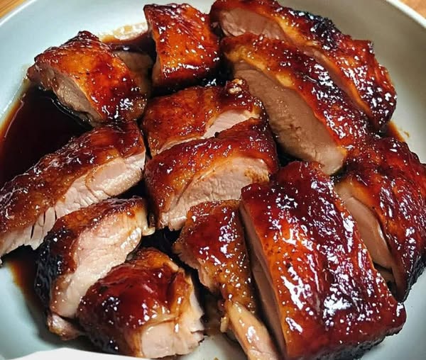 Char siu chicken roast