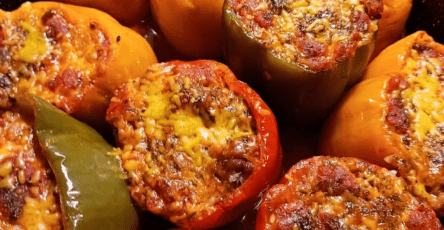 Cheesey stuffed pepper