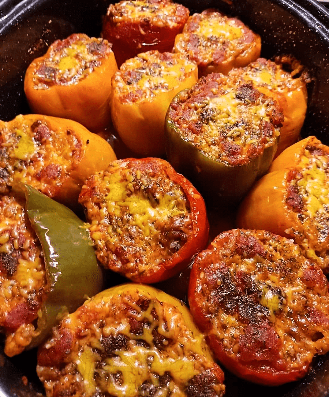 Cheesey stuffed pepper