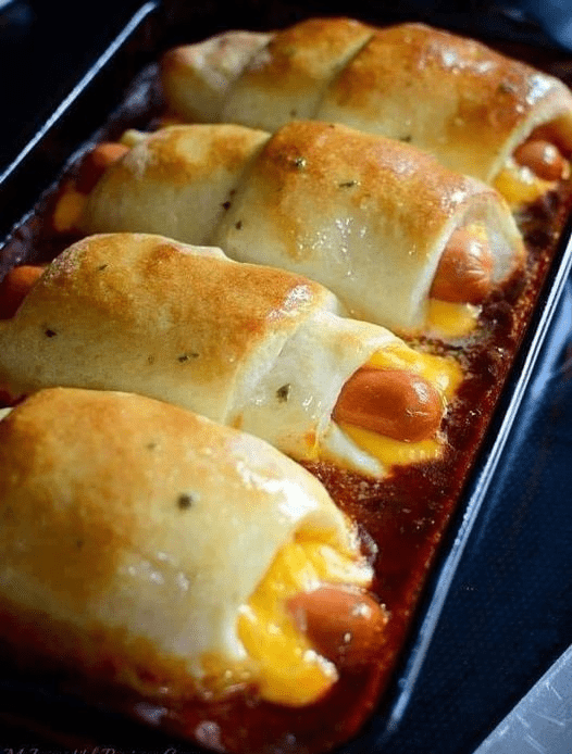Chili cheese dog bake dinner!!!