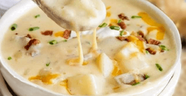 Cream potato soup
