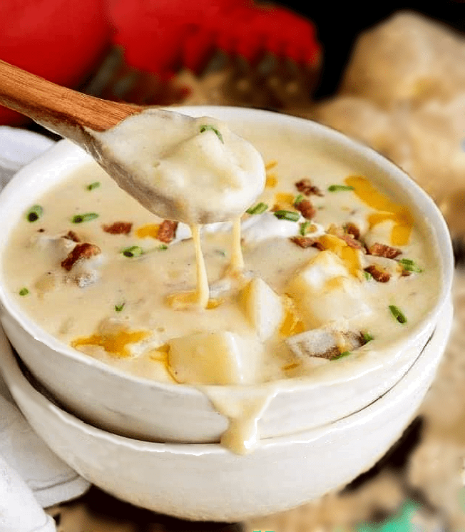 Cream potato soup