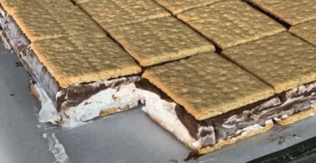 Easy frozen s’more sandwiches