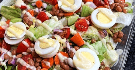 Easy 7 layer salad recipe