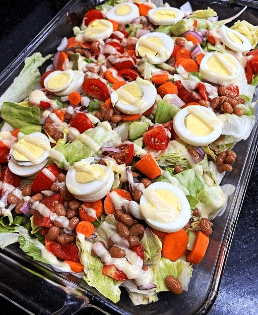 Easy 7 layer salad recipe