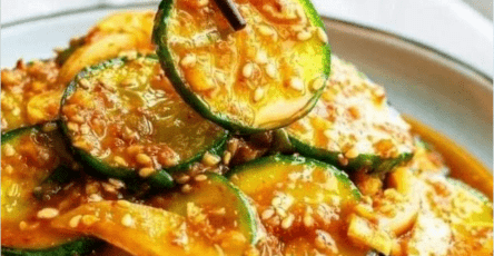 Easy cucumber salad summer special recipe