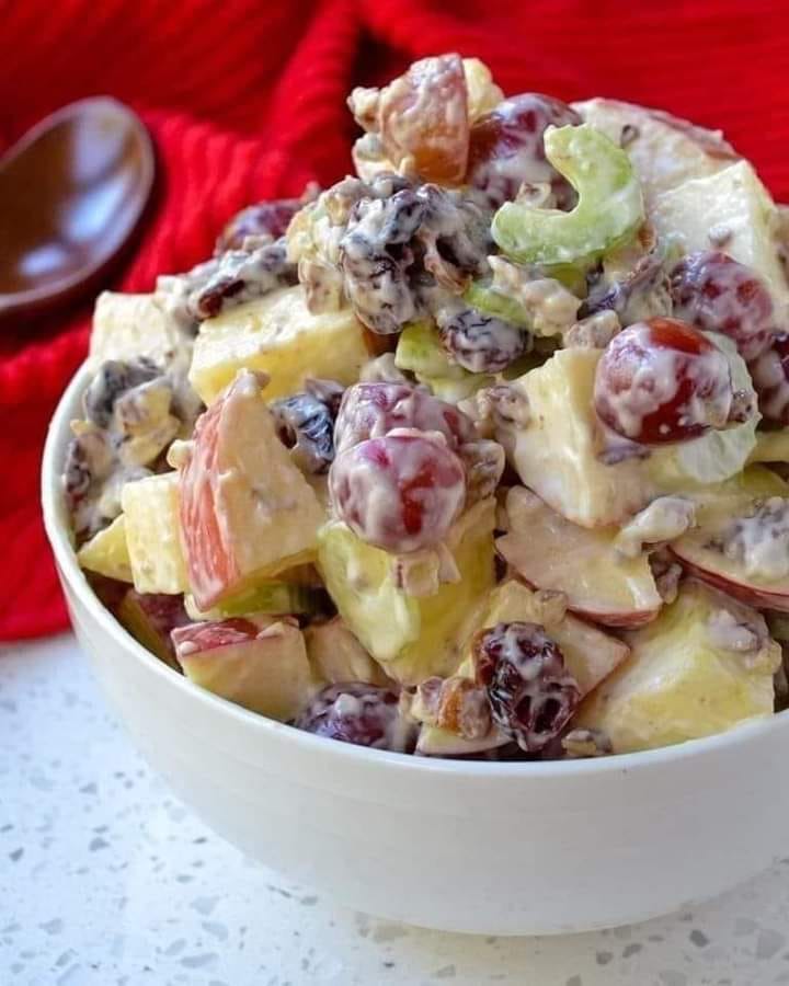 Easy delectable apple salad