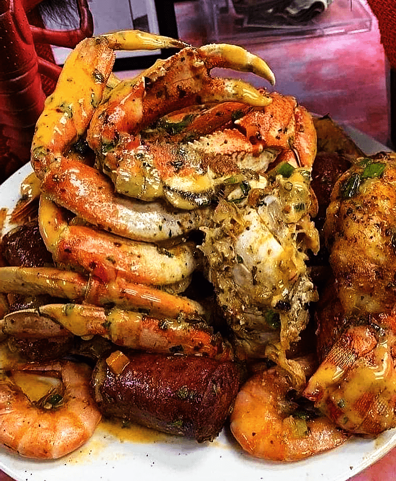 Easy garlic butter seafood boil