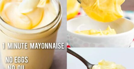 Easiest 1 minute fail proof mayonnaise