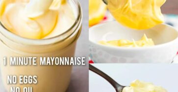 Easiest 1 minute fail proof mayonnaise