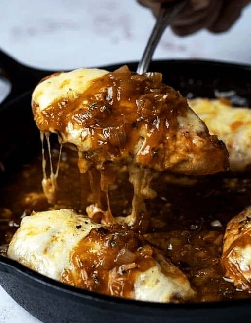 French onion chicken