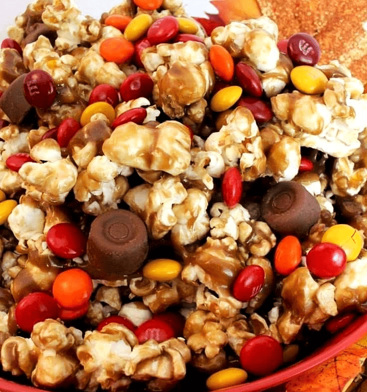 Harvest caramel corn