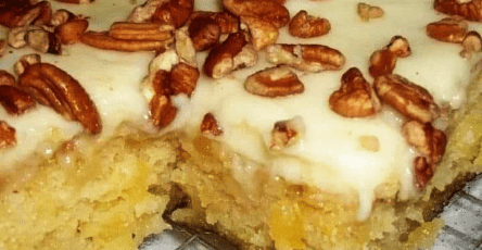 Hawaiian pineapple cake