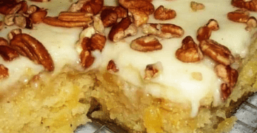 Hawaiian pineapple cake