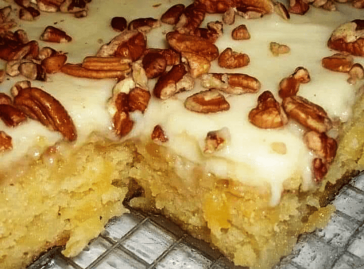 Hawaiian pineapple cake