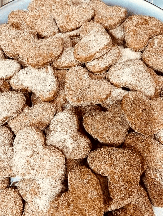 Hojarascas using my grandfather’s recipe.