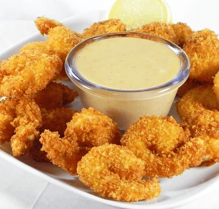 Japanese style deep fried shrimp