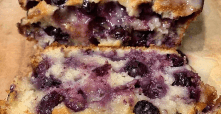 Lemon blueberry loaf
