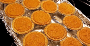 Mini sweet potato pies