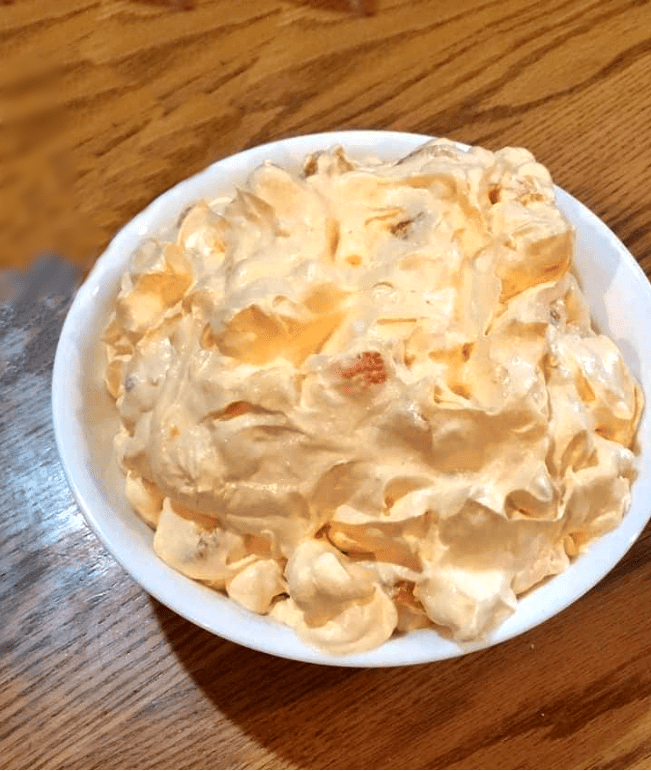 Orange dreamsicle salad