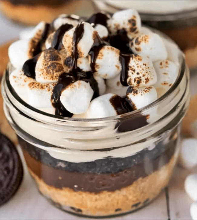 Oreo s’mores trifle