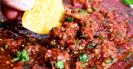 Restaurant style salsa