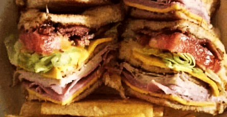 Sandwich and fried