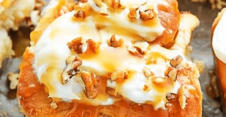 Salted caramel sticky buns