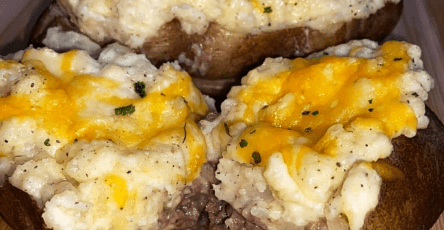 Shepard’s pie baked potato