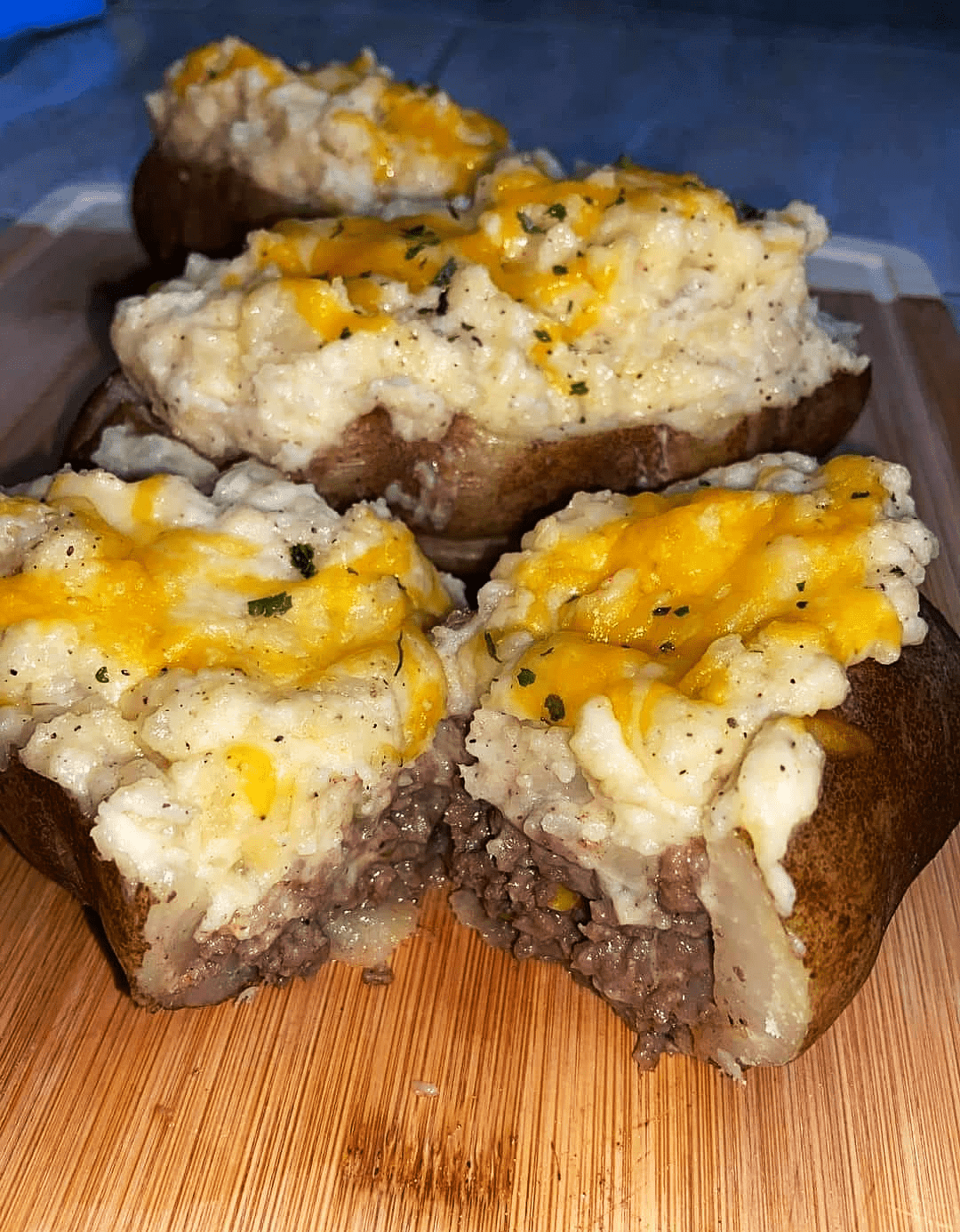 Shepard’s pie baked potato