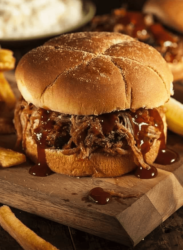 Slow cooker texas pulled pork