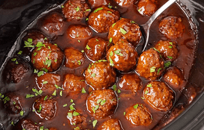 Spicy slow cooker meatballs