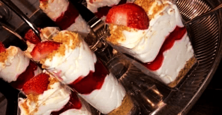 Strawberry shortcake trifles recipe