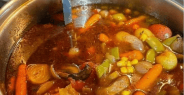 Vegetable beef soup