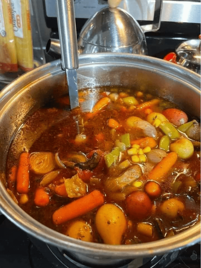 Vegetable beef soup