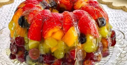 Jello fruit cake