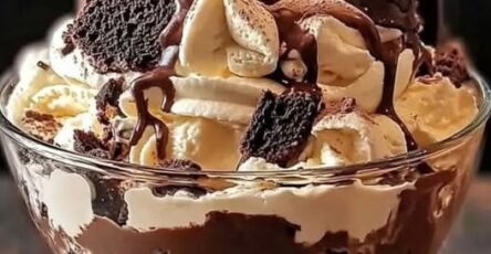 Choco chill cheesecake ice cream bliss